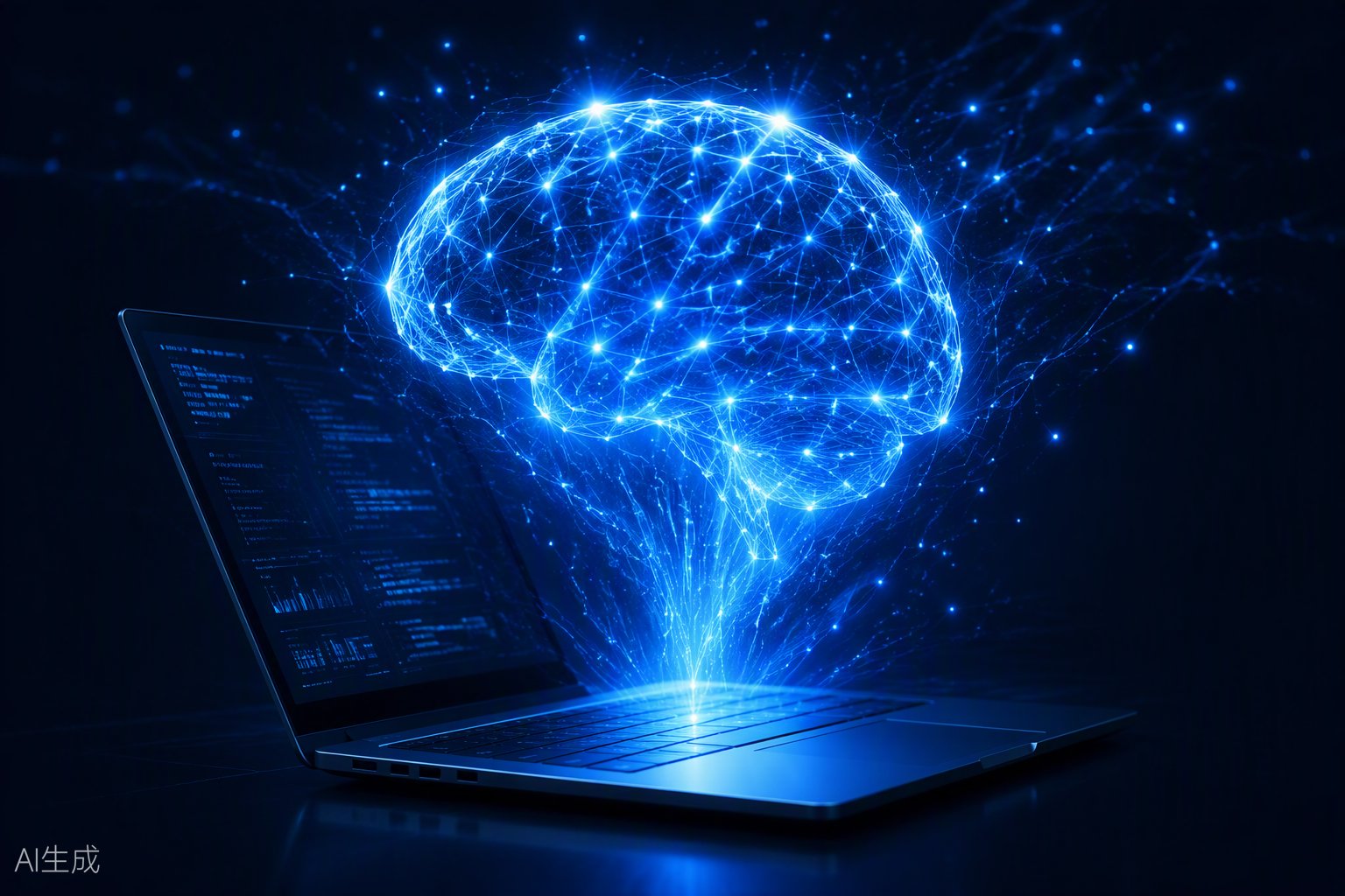 AI neural network concept