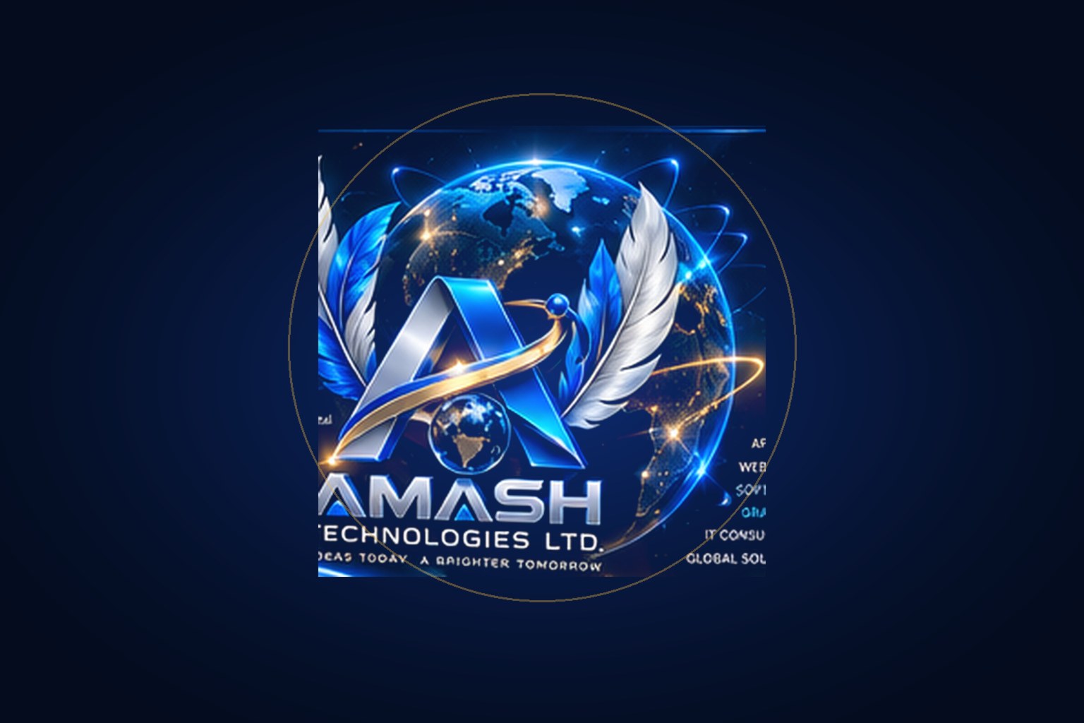 AMASH brand identity board